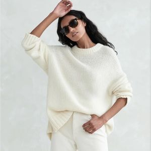 Alpaca Cocoon Crewneck